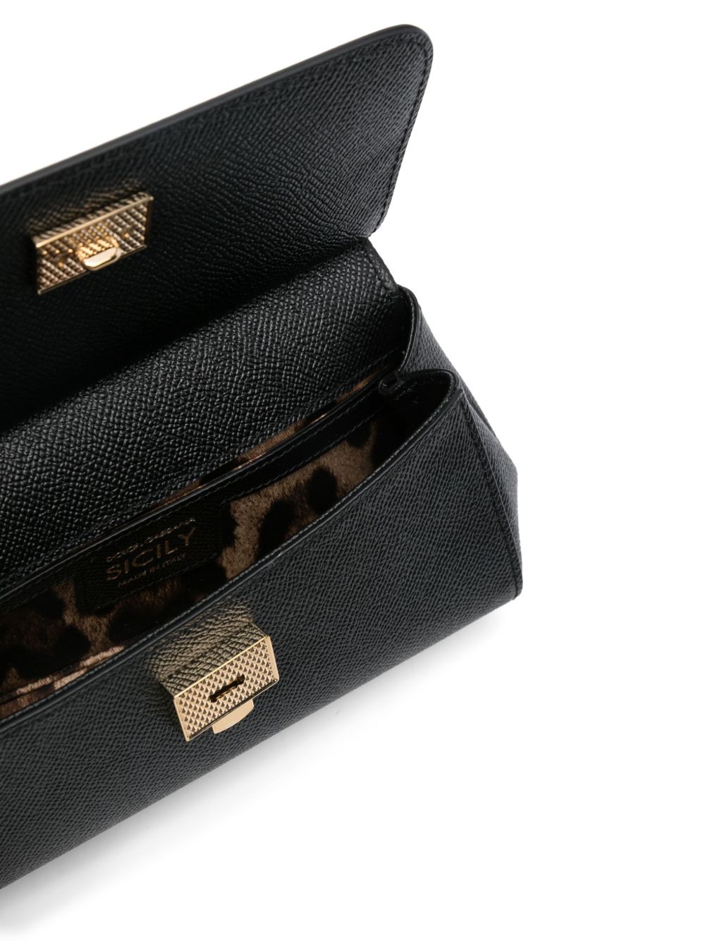 Dolce & Gabbana Women Sicily Small Leather Handbag DOLCE & GABBANA
