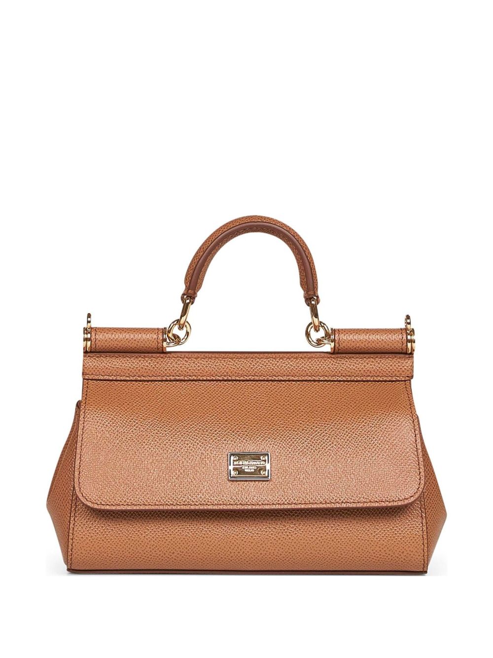 Dolce & Gabbana Women Sicily Small Leather Handbag DOLCE & GABBANA