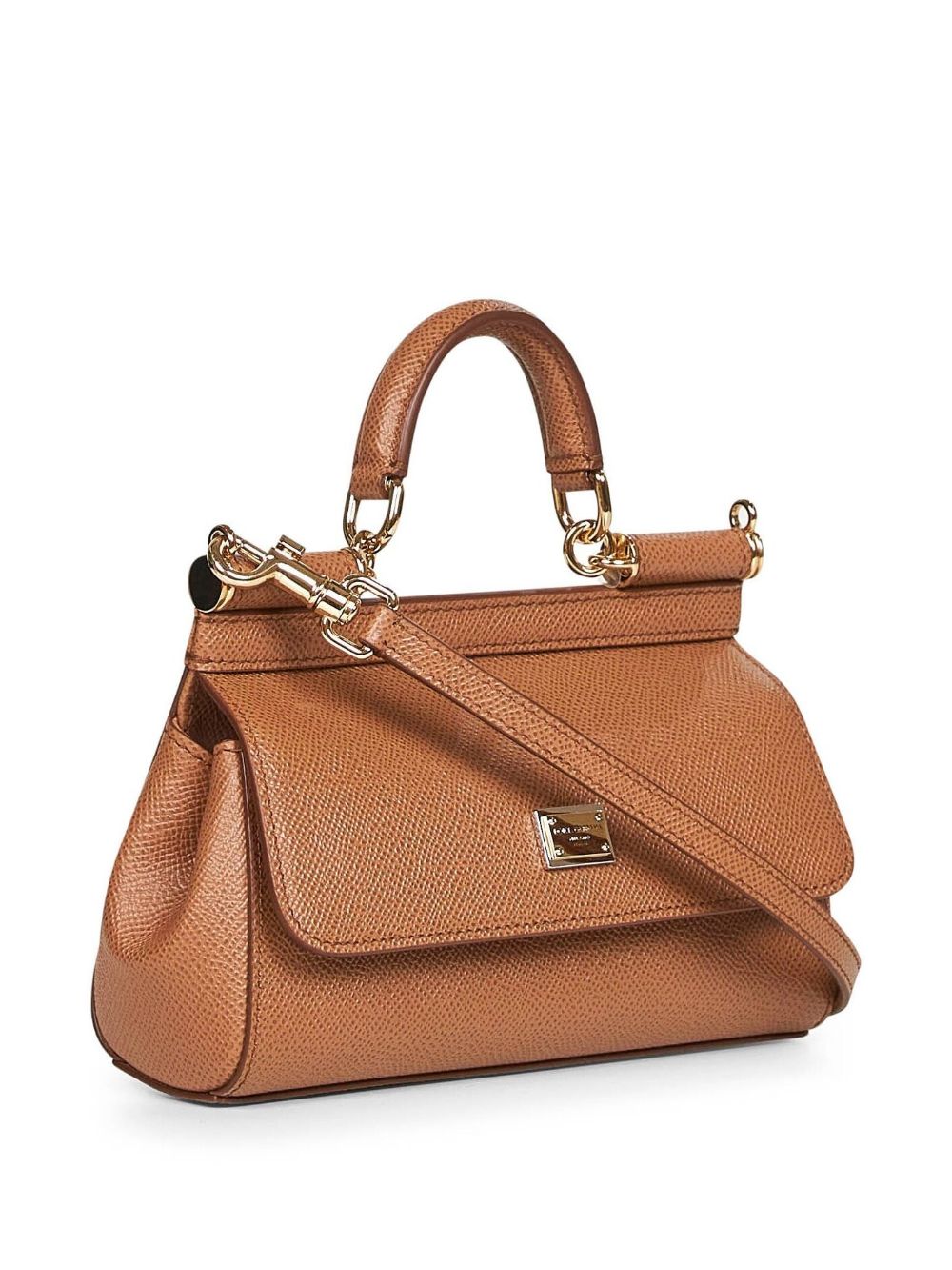 Dolce & Gabbana Women Sicily Small Leather Handbag DOLCE & GABBANA