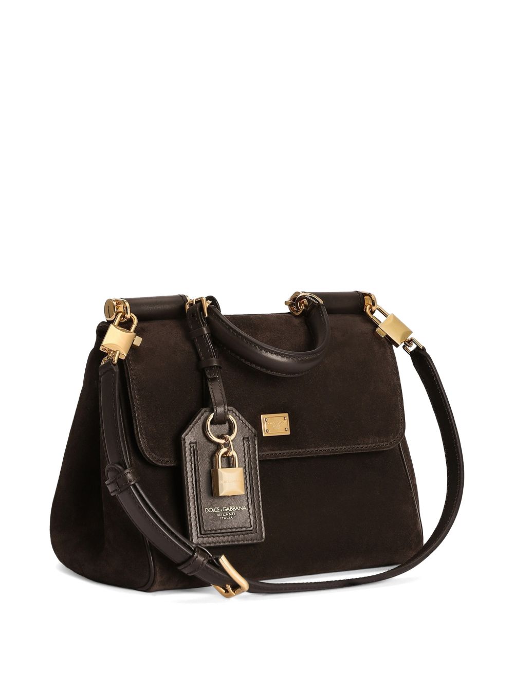 Dolce & Gabbana Women My Sicily Small Leather Handbag DOLCE & GABBANA