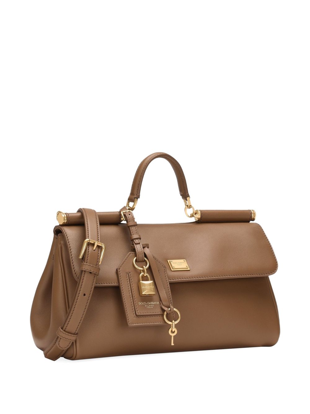 Dolce & Gabbana Women My Sicily Medium Soft Leather Handbag DOLCE & GABBANA