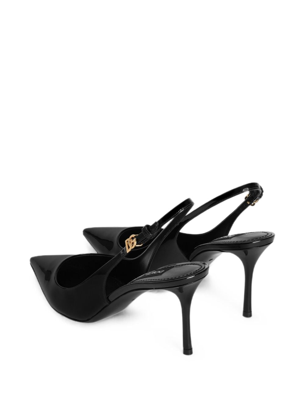 Dolce & Gabbana Women Patent Leather Slingback Pumps DOLCE & GABBANA