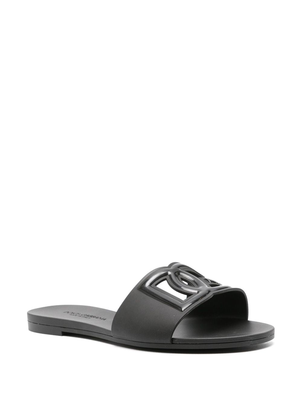 Dolce & Gabbana Women Dg Logo Flat Sandals