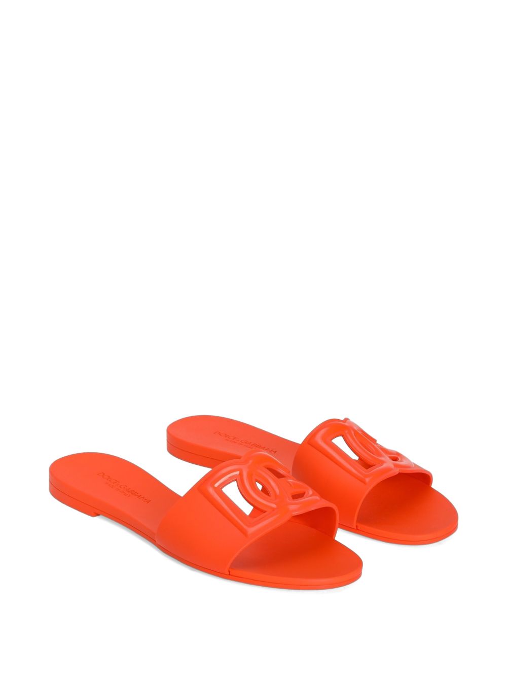 Dolce & Gabbana Women Dg Logo Flat Sandals