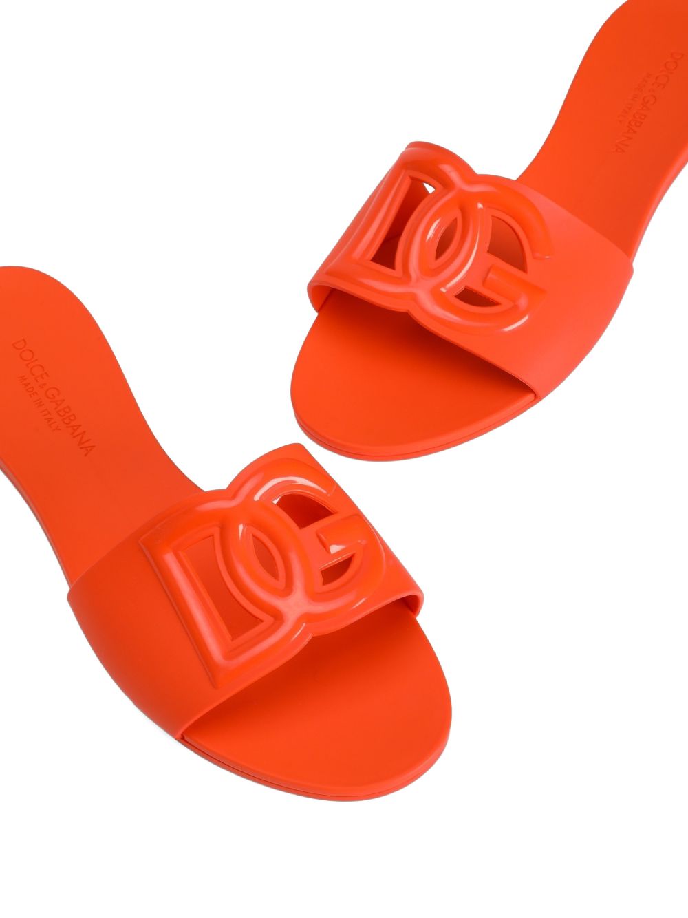 Dolce & Gabbana Women Dg Logo Flat Sandals