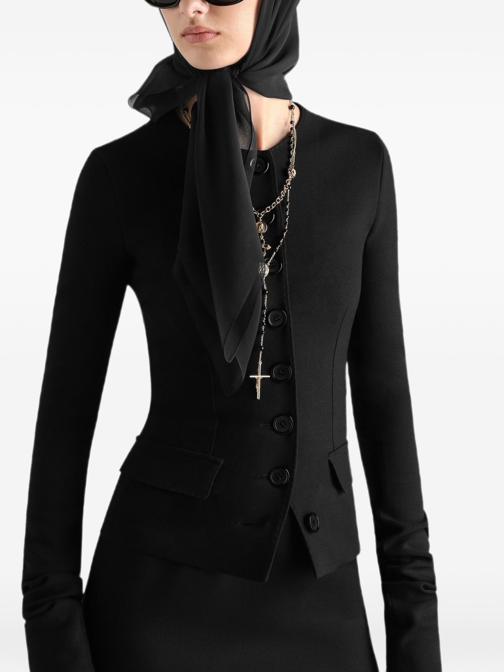 Dolce & Gabbana Women Wool Blazer Jacket DOLCE & GABBANA