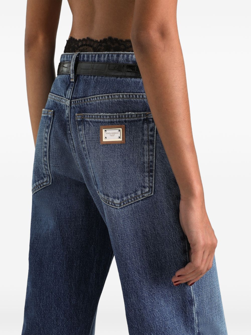 Dolce & Gabbana Women Denim Cotton Jeans DOLCE & GABBANA