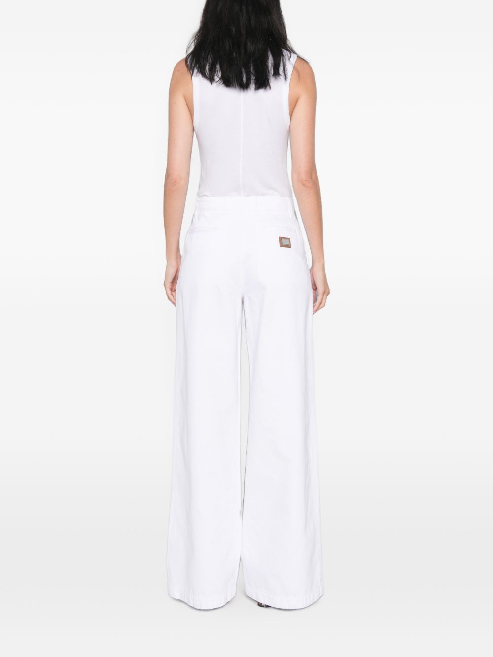 Dolce & Gabbana Women Wide-Leg Denim Jeans DOLCE & GABBANA