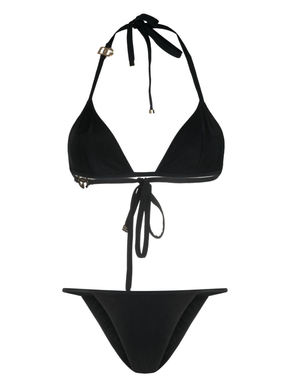 Dolce & Gabbana Women Triangle Bikini Set DOLCE & GABBANA