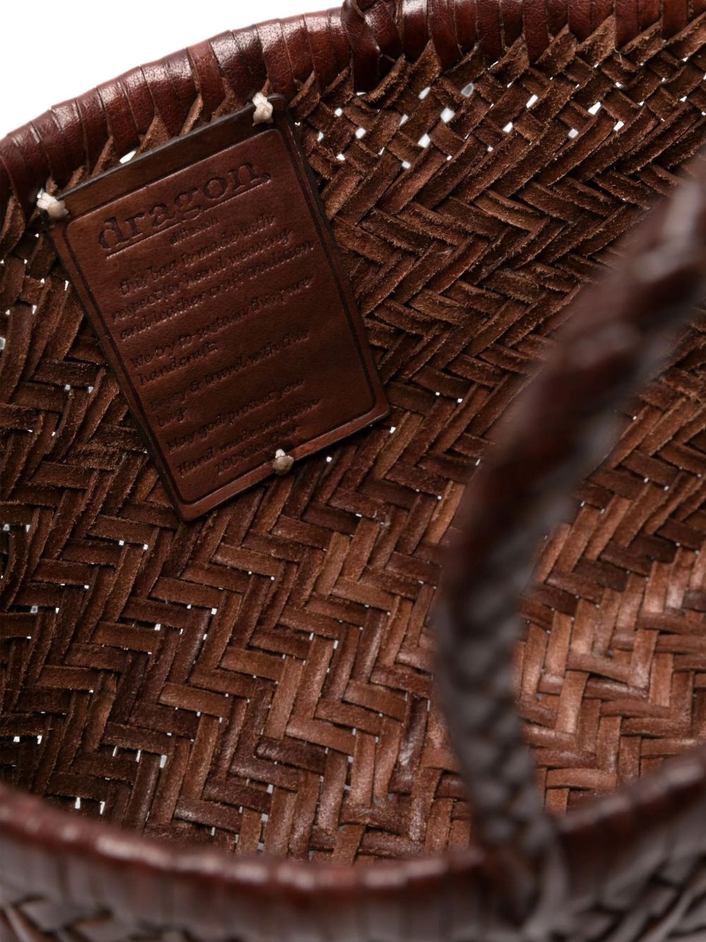 Dragon Diffusion Women Mini Flat Gora Basket Bag DRAGON DIFFUSION
