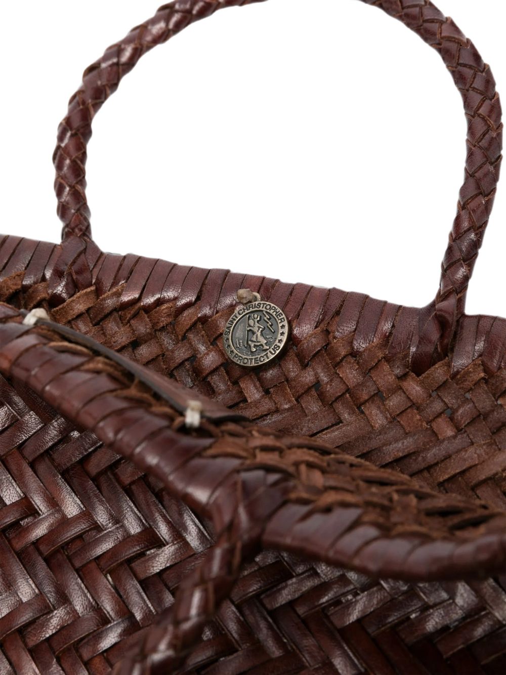 Dragon Diffusion Women Mini Flat Gora Basket Bag DRAGON DIFFUSION