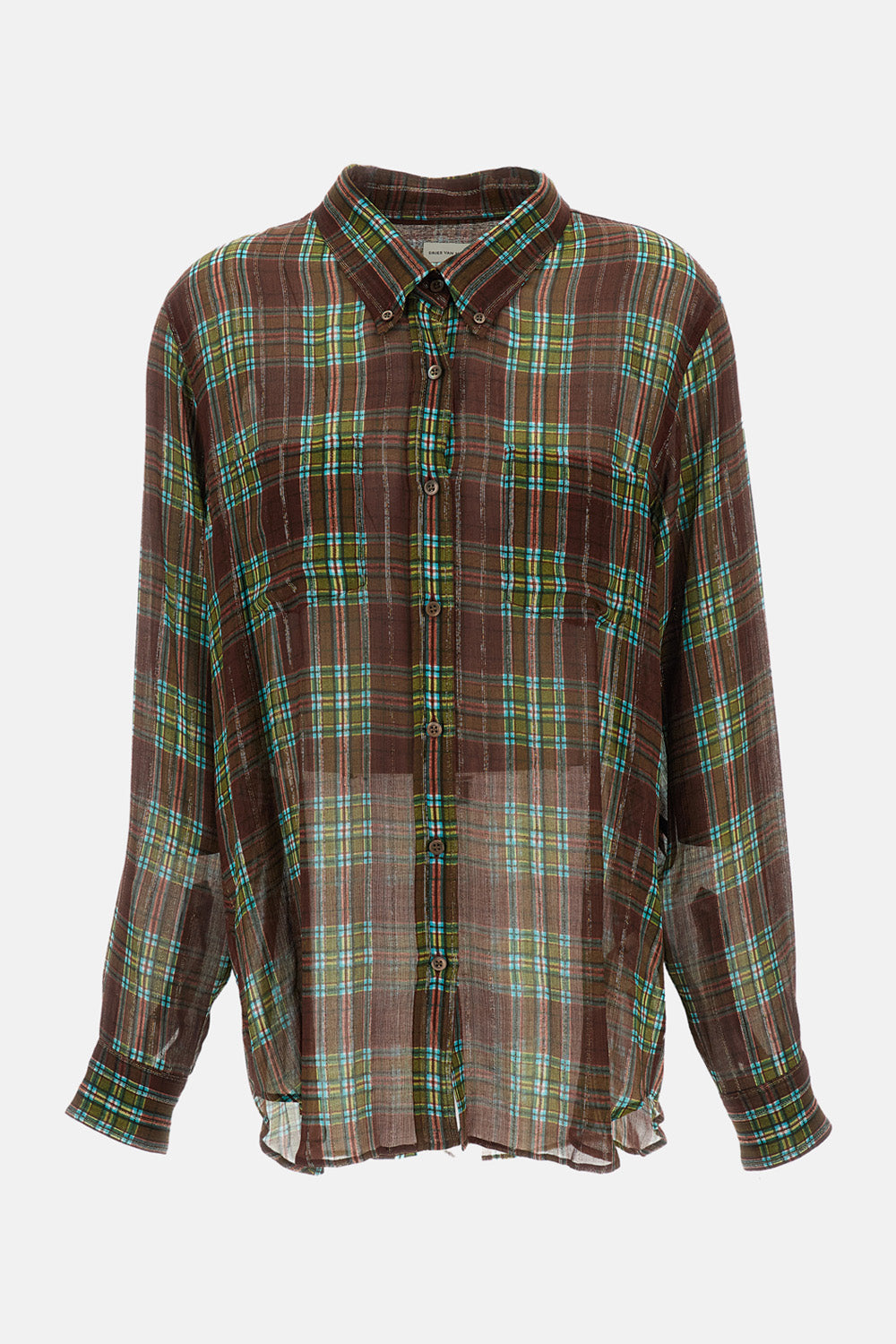 Dries Van Noten Women Cheers Checked Shirt DRIES VAN NOTEN