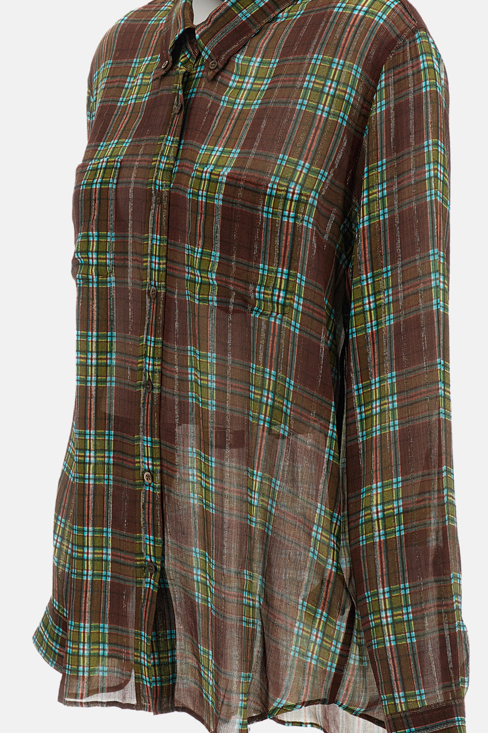 Dries Van Noten Women Cheers Checked Shirt DRIES VAN NOTEN
