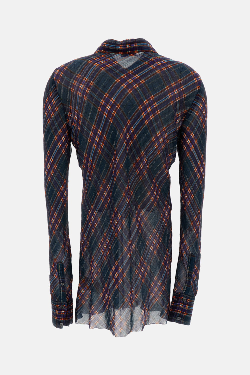 Dries Van Noten Women Calima Plaid Shirt With Metallic Yarns DRIES VAN NOTEN