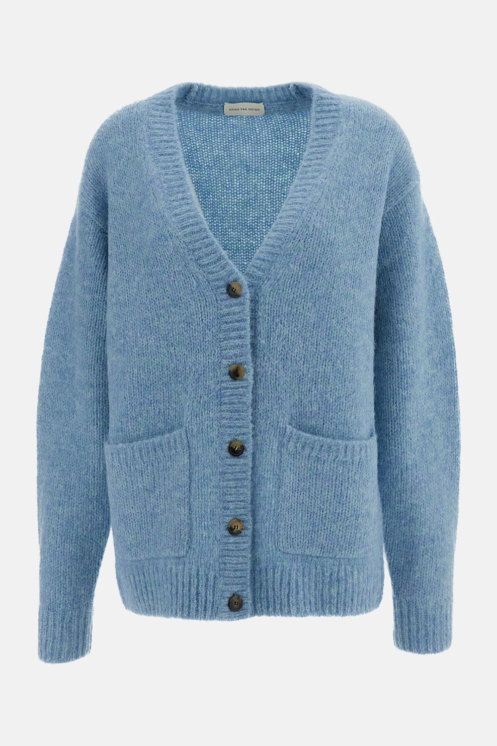Dries Van Noten Women Tokas Cardigan In Alpaca And Merino Wool Blend DRIES VAN NOTEN
