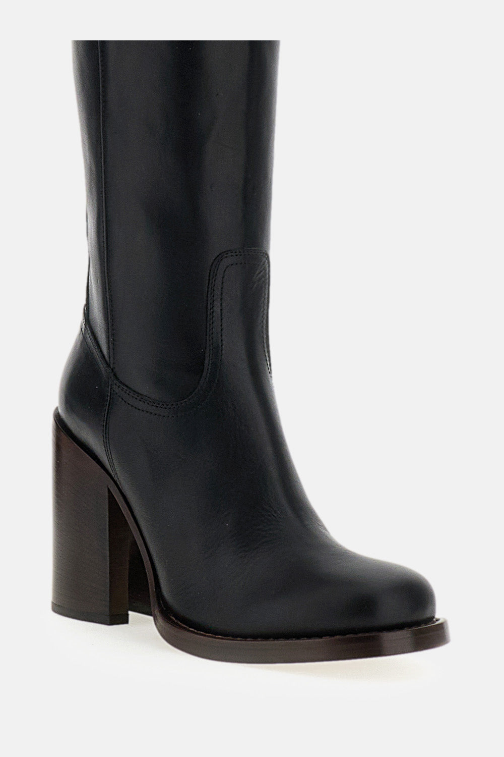 Dries Van Noten Women High Boots With Wide Heel DRIES VAN NOTEN