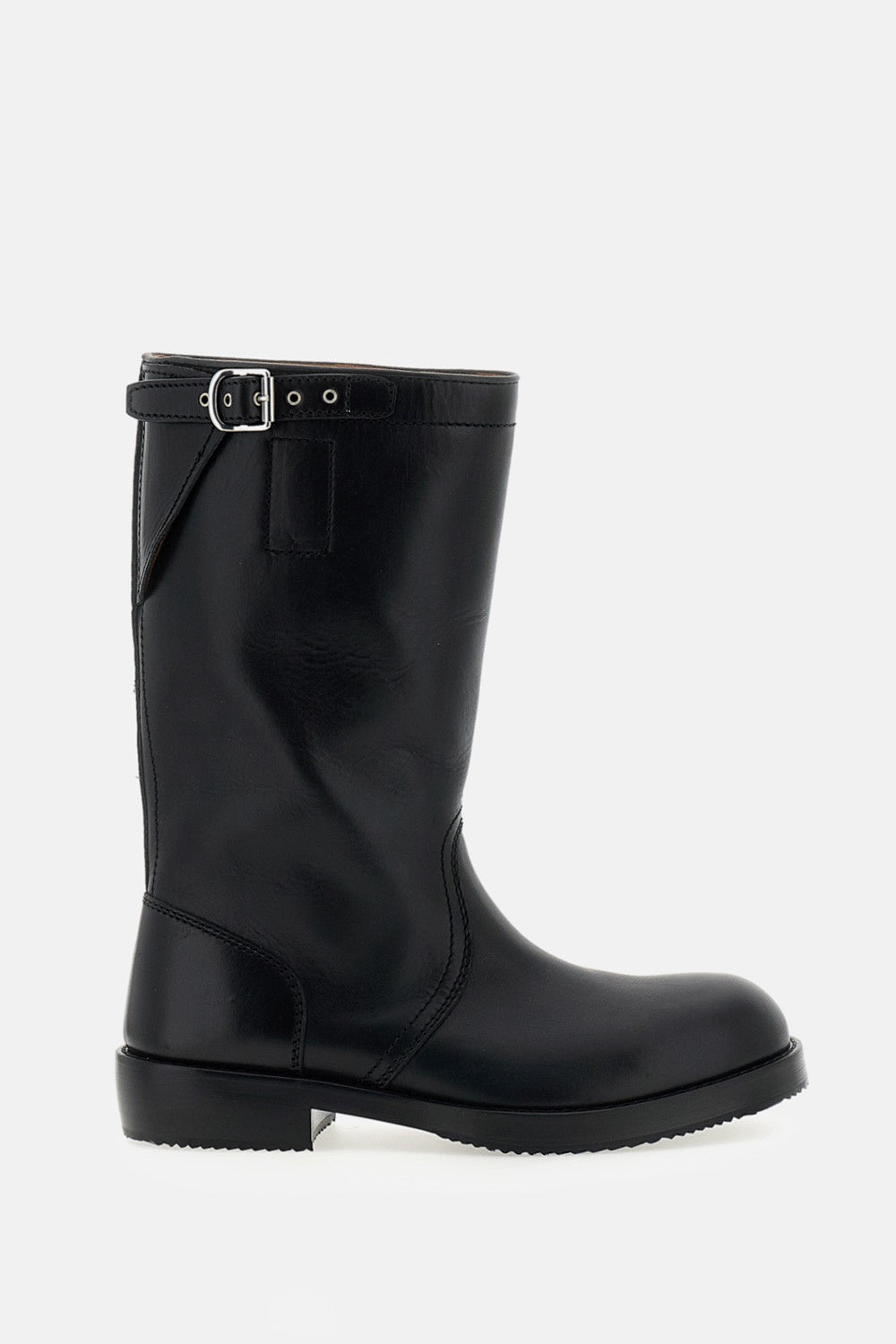 Dries Van Noten Men Bikers Leather Boots DRIES VAN NOTEN