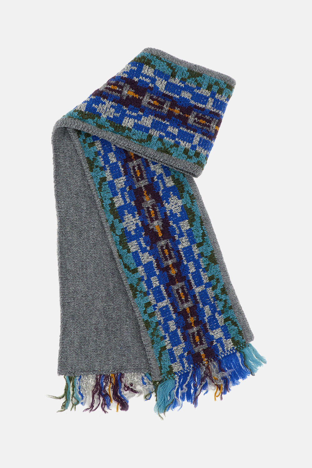 Dries Van Noten Men Marka Wool-Blend Jacquard Scarf DRIES VAN NOTEN