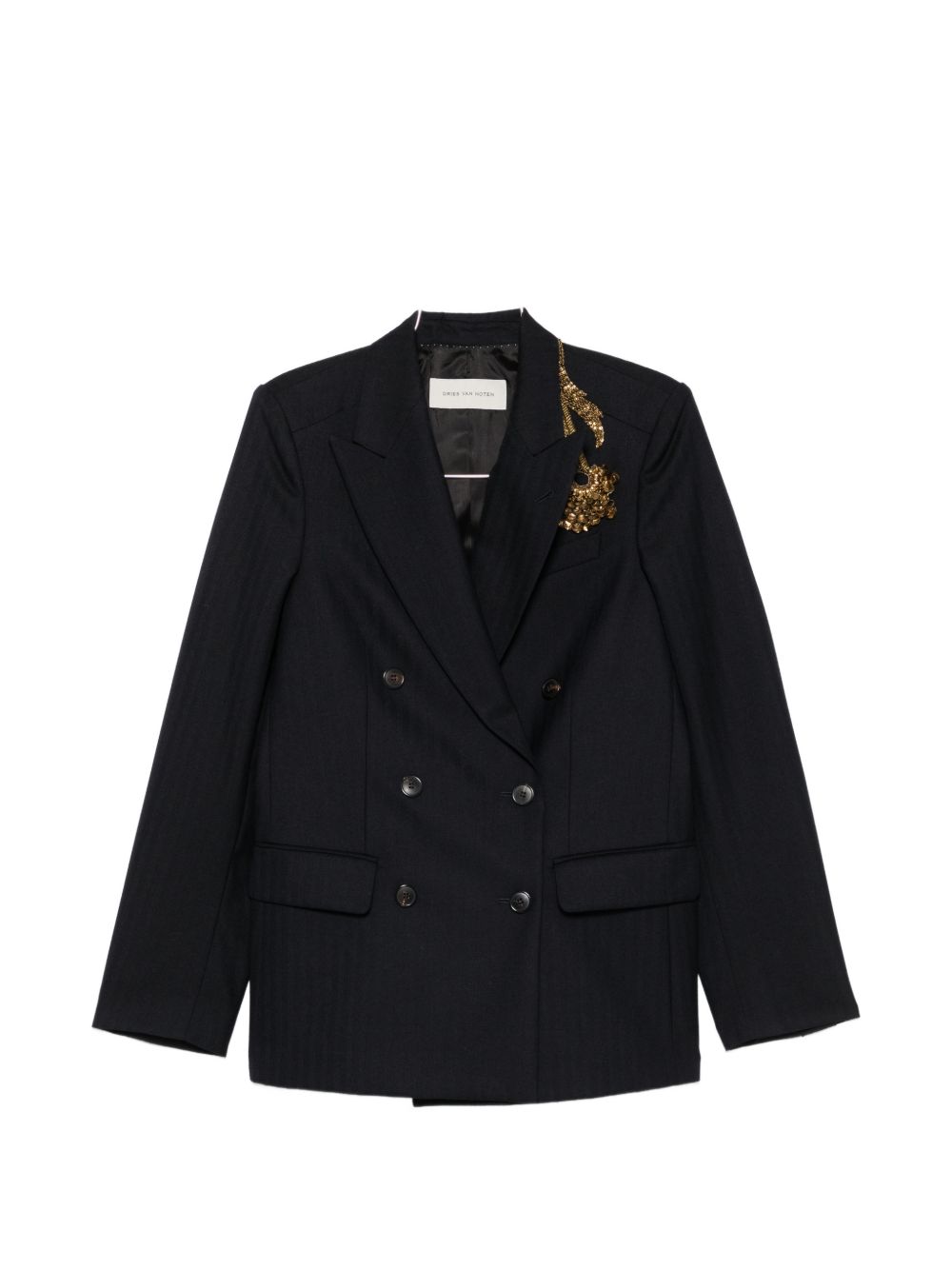 Dries Van Noten Women Barrysta Double-Breasted Jacket DRIES VAN NOTEN