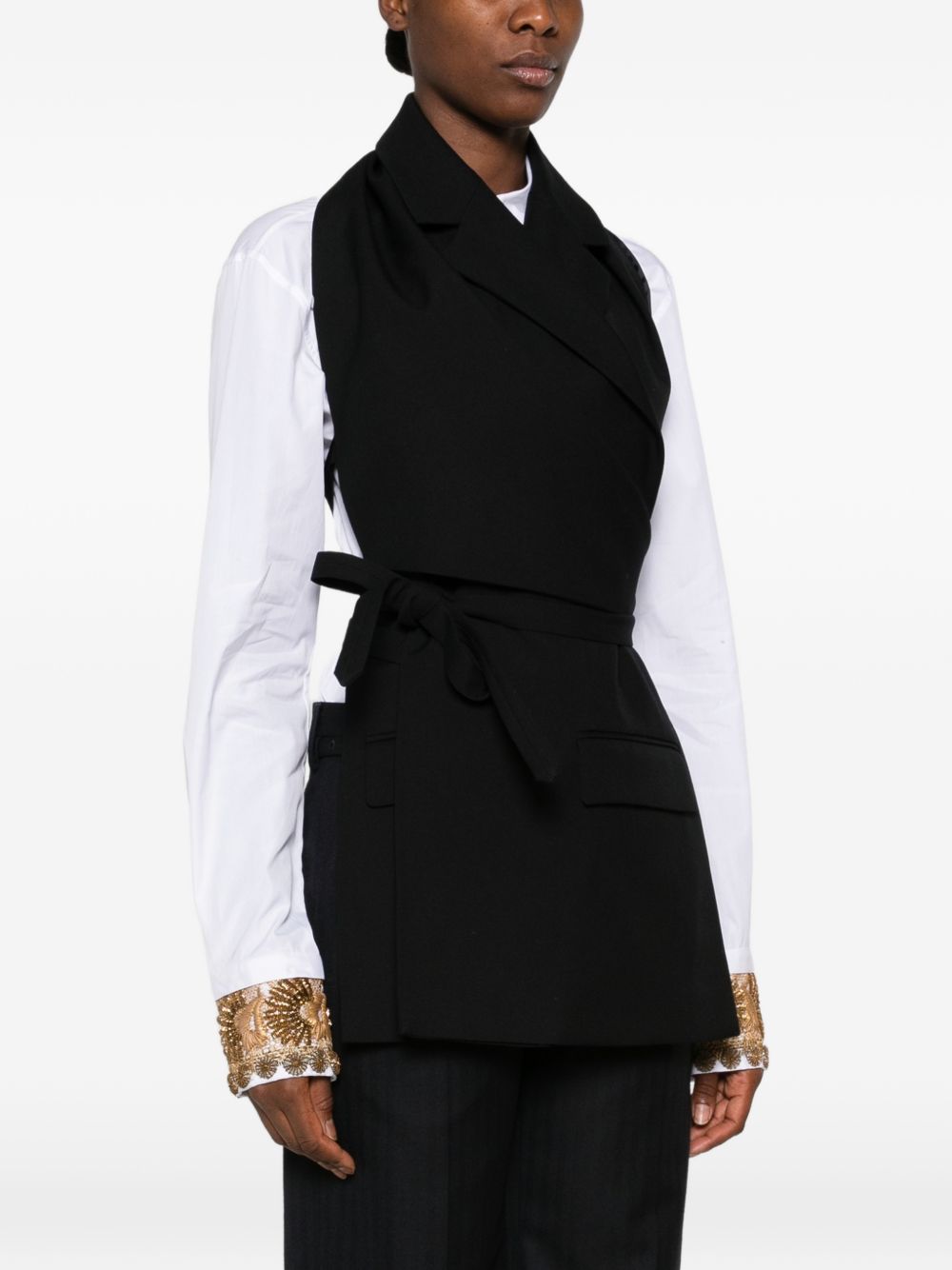 Dries Van Noten Women Geline Wool Vest DRIES VAN NOTEN