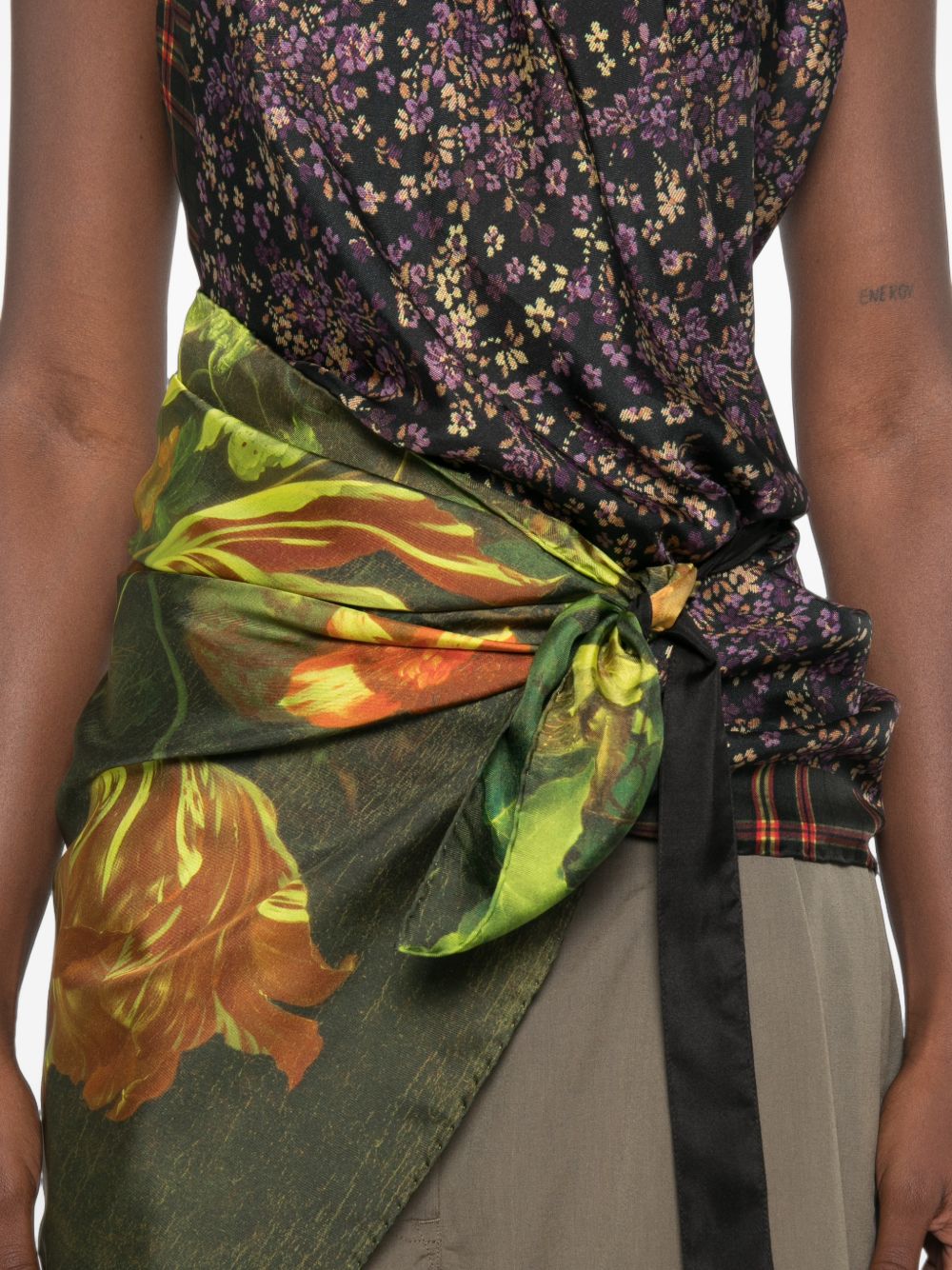 Dries Van Noten Women Carfy Silk Top DRIES VAN NOTEN