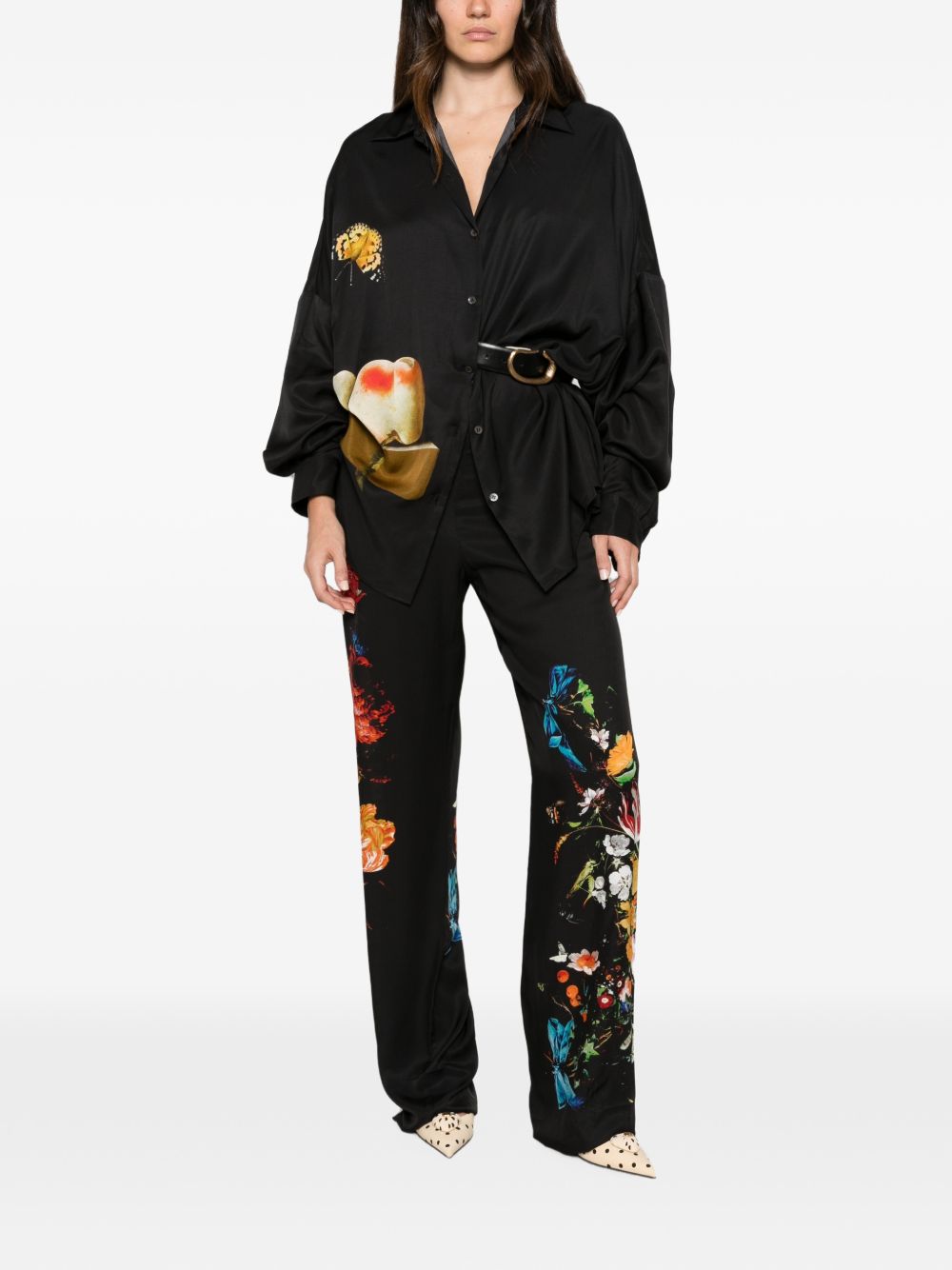 Dries Van Noten Women Pachas Embroidered Trousers DRIES VAN NOTEN