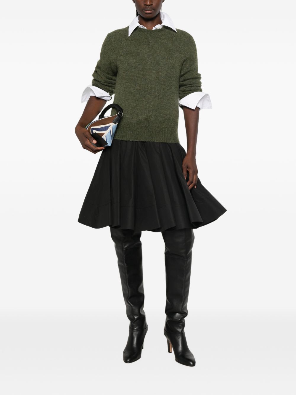 Dries Van Noten Women Texas Wool Crewneck Sweater DRIES VAN NOTEN
