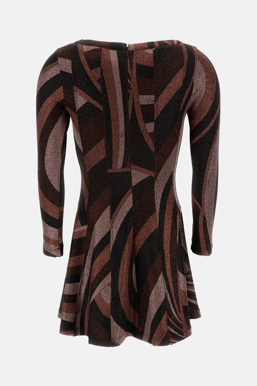 Emilio Pucci Women Short Lurex Jersey Flared Dress PUCCI