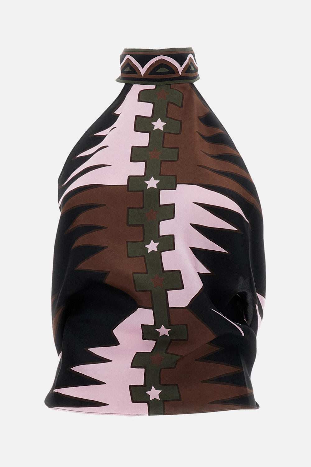 Emilio Pucci Women Sleeveless Silk Twill Top PUCCI