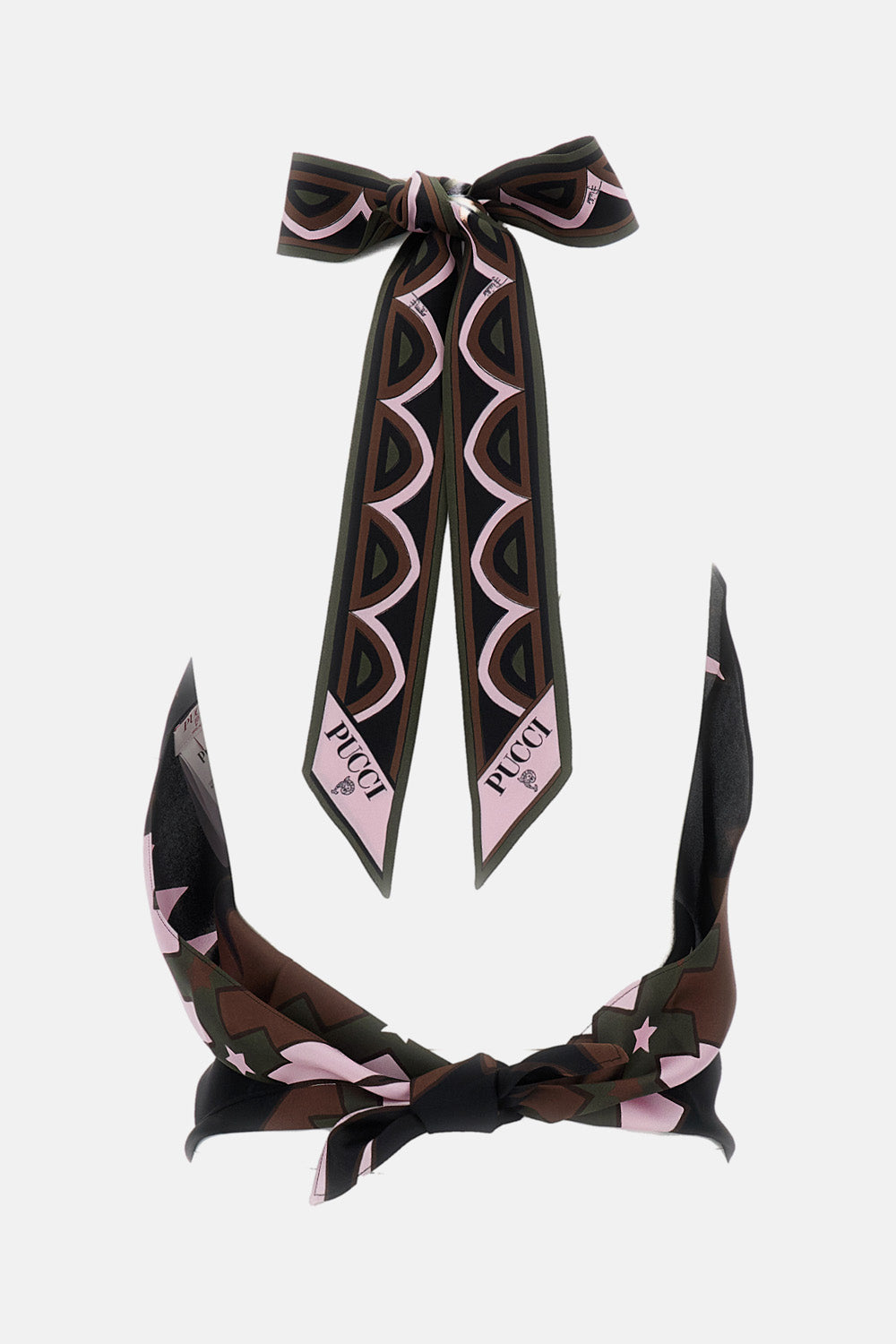 Emilio Pucci Women Sleeveless Silk Twill Top PUCCI