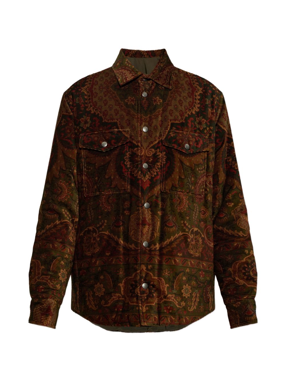 Etro Men Printed Cotton Overshirt ETRO