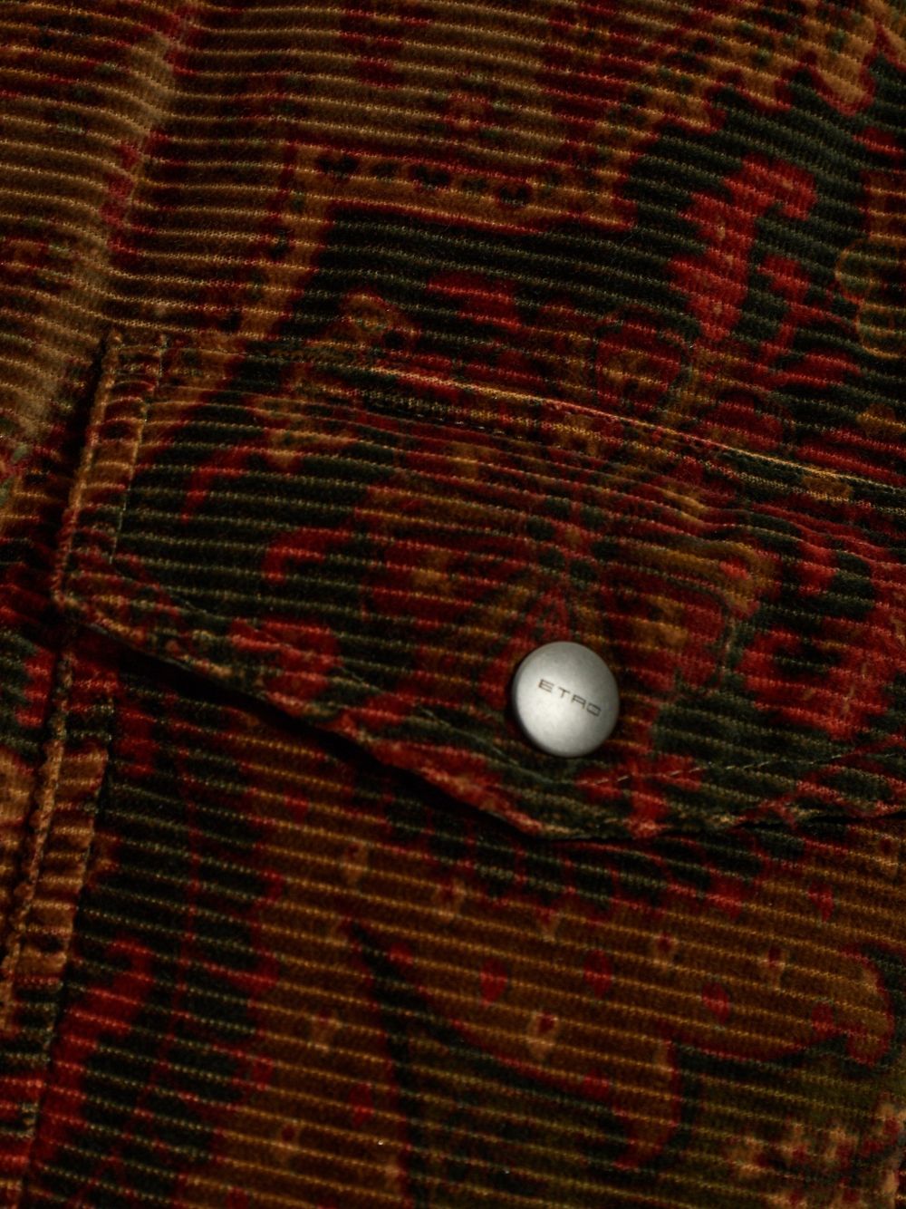 Etro Men Printed Cotton Overshirt ETRO