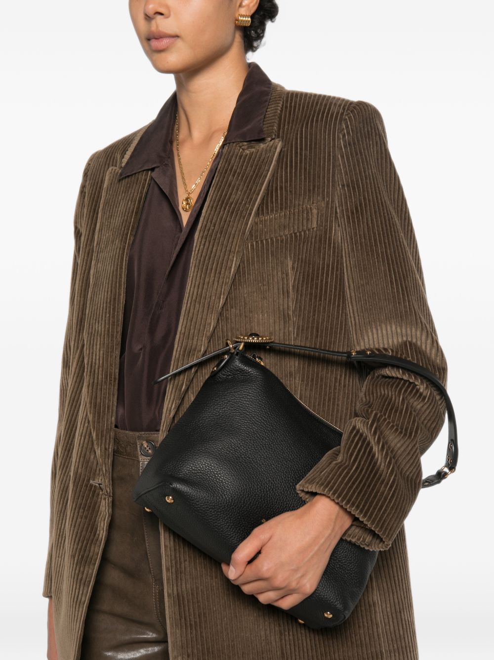 Etro Women Medium Leather Hobo Bag ETRO