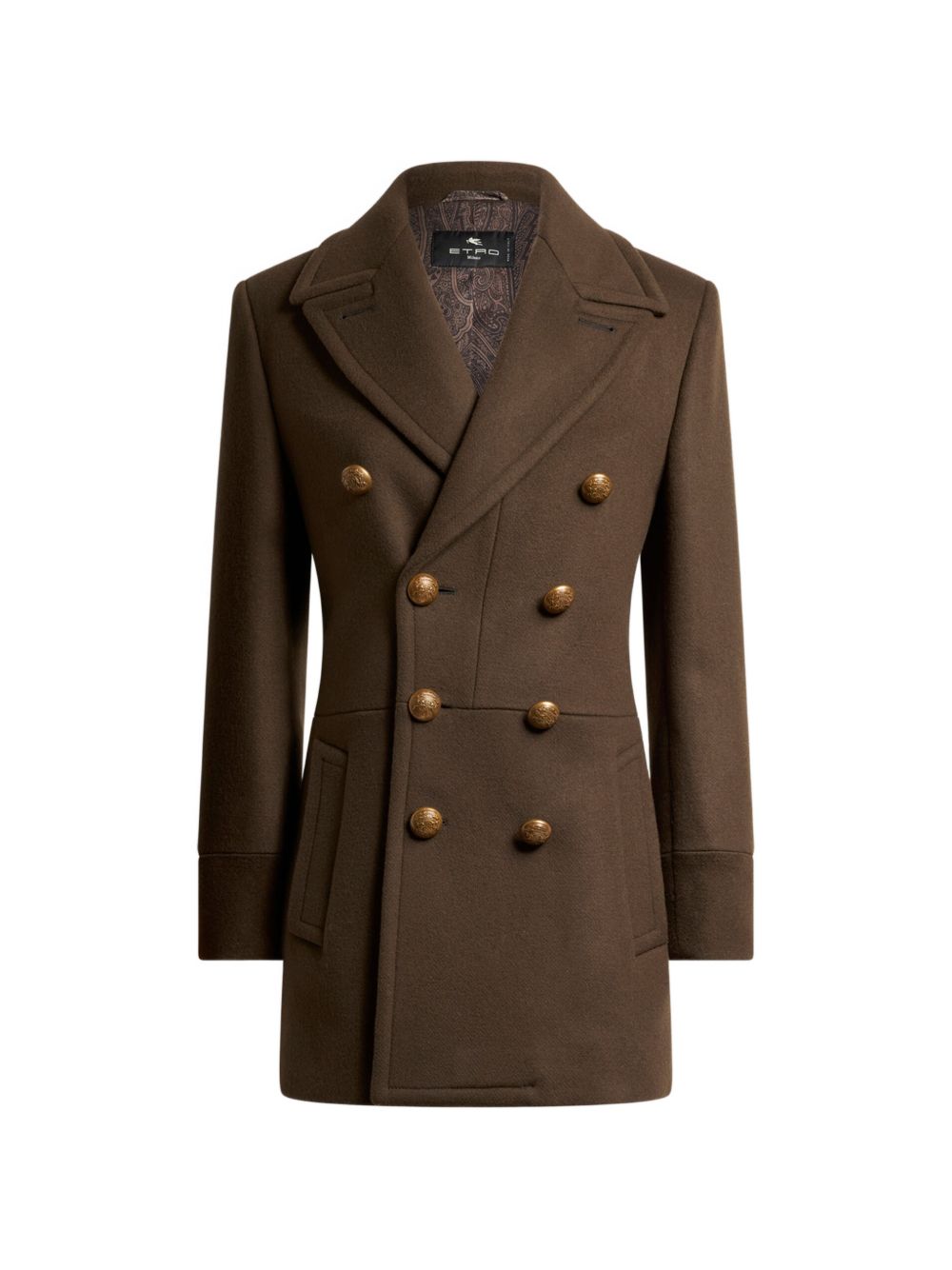 Etro Women Wool Double-Breasted Jacket ETRO