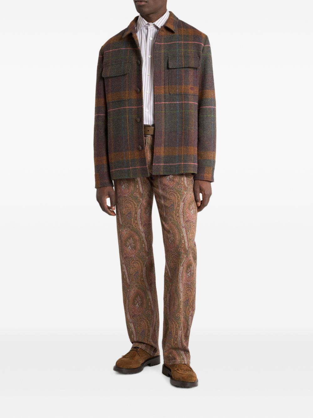 Etro Men Striped Cotton Shirt ETRO