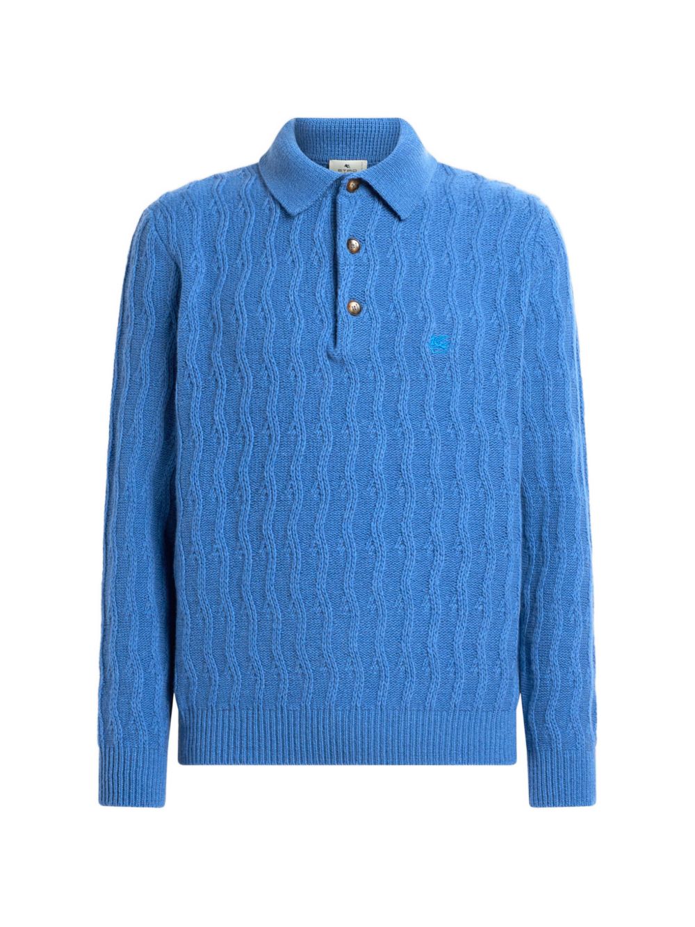 Etro Men Cashmere Polo Shirt