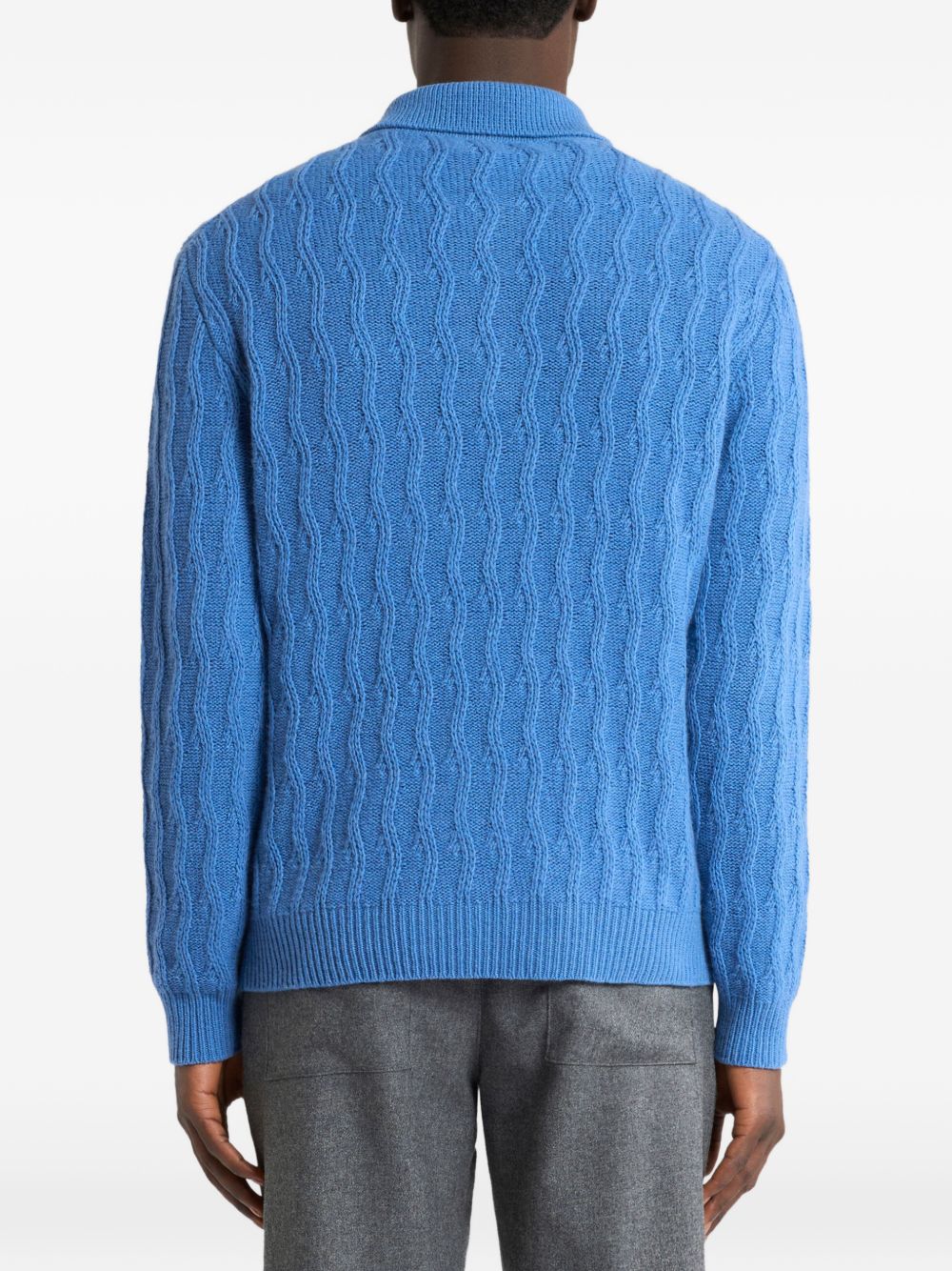 Etro Men Cashmere Polo Shirt