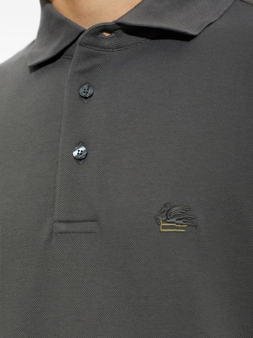Etro Men Logo Cotton Polo Shirt ETRO