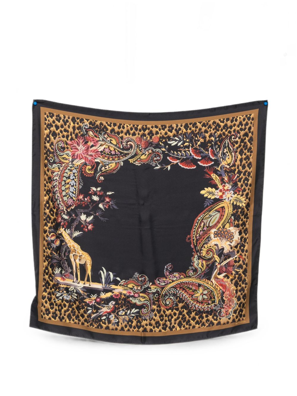Etro Women Printed Silk Foulard ETRO