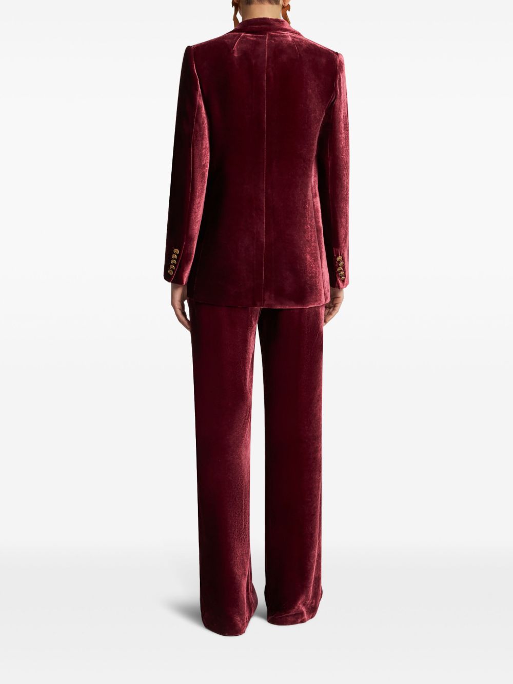 Etro Women Velvet Single-Breasted Blazer Jacket ETRO