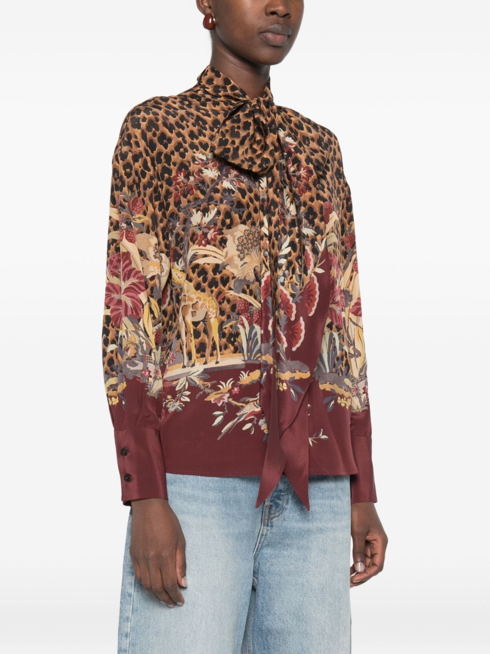 Etro Women Printed Silk Shirt ETRO
