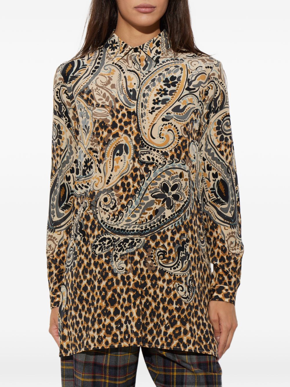 Etro Women Printed Silk Shirt ETRO