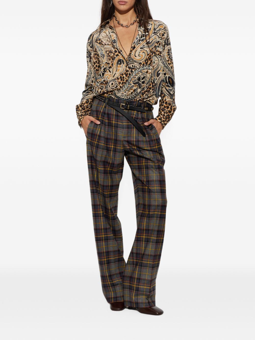 Etro Women Printed Silk Shirt ETRO