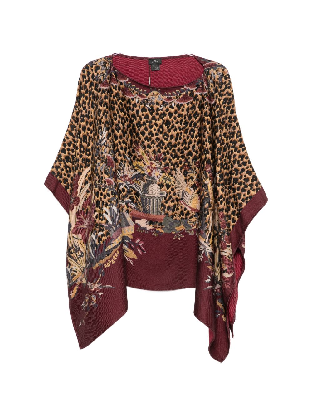 Etro Women Wool Blend Poncho ETRO