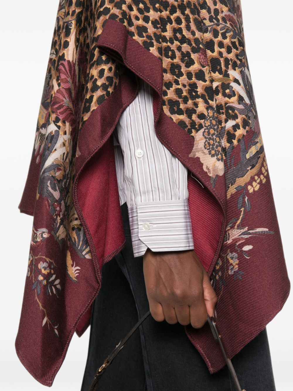 Etro Women Wool Blend Poncho ETRO