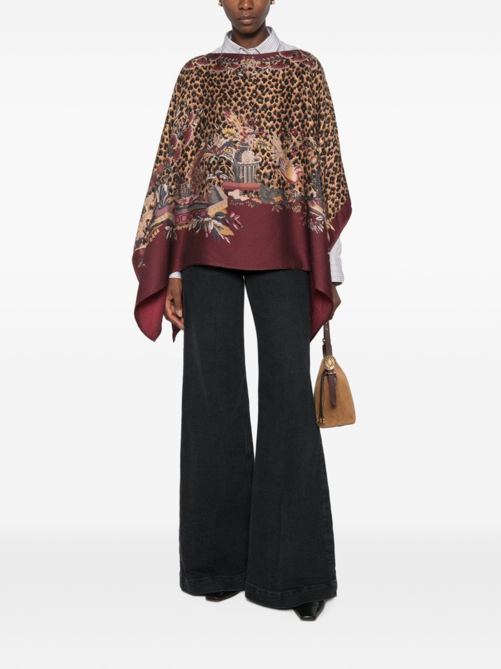 Etro Women Wool Blend Poncho ETRO