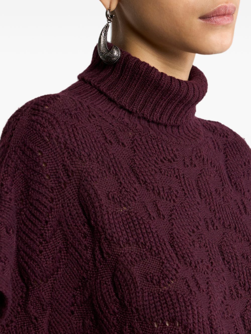 Etro Women Wool Blend Polo Shirt ETRO