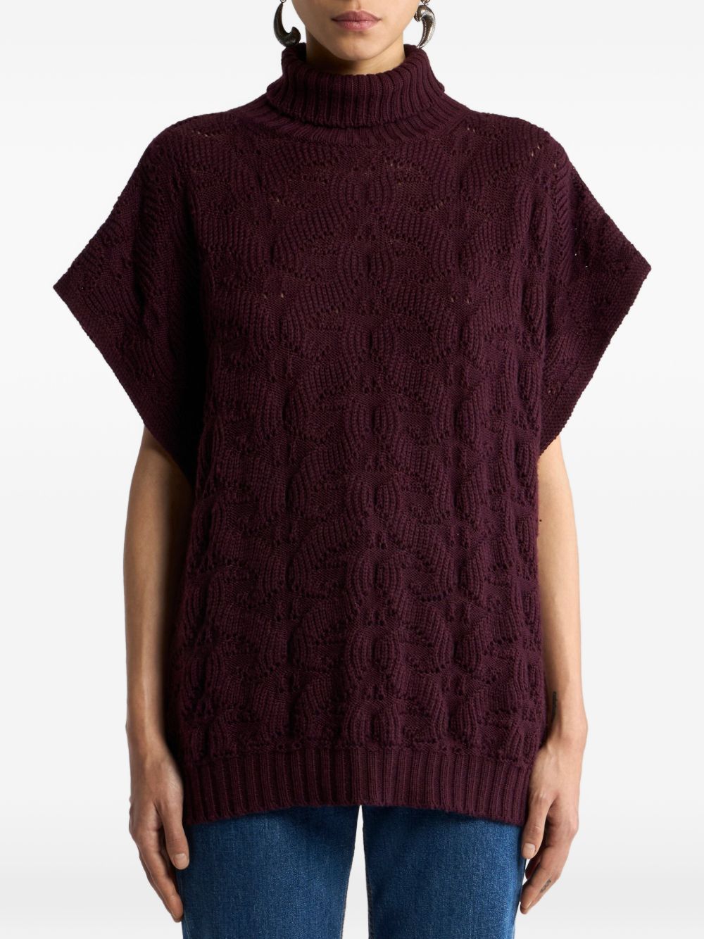 Etro Women Wool Blend Polo Shirt ETRO