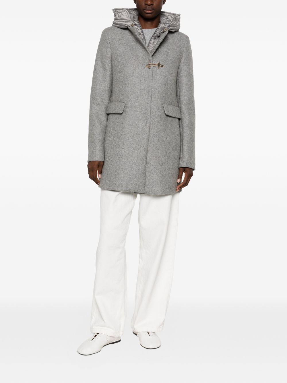 Fay Women Nylon Midi Parka Coat FAY
