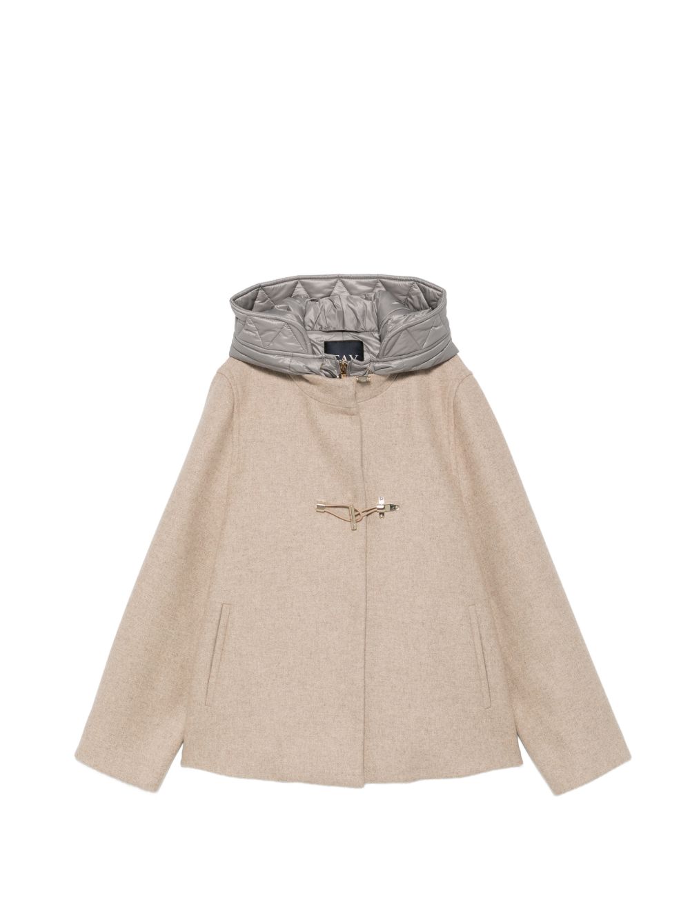 Fay Women Wool Hooded Cape FAY
